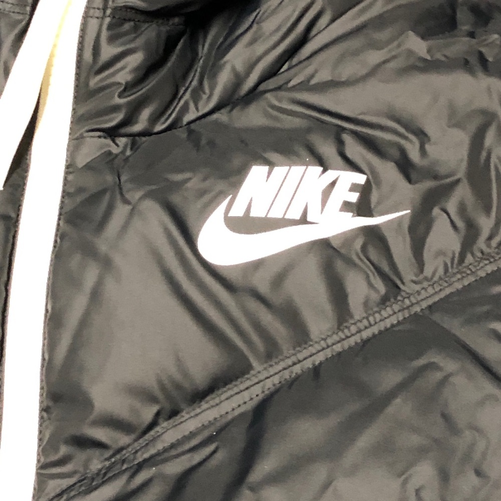 Nike NSW Wind Runner Reversible Down Fill Parka Women's Black CU0284-01 - Picture 7 of 8